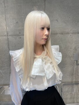 ニューワン バイ ネイバー 立川(Newone by neighbor) レイヤーカットナチュラルハイトーンデザインカラー[立川駅]