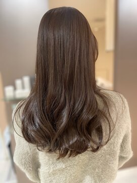 セレスト 三宮店(CELESTE) うる艶ロングスタイル/ベージュカラー【三宮】