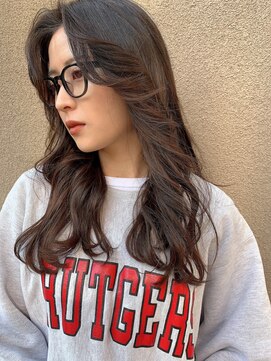 マルフェ 天王寺(marfe) 【marfe】レイヤーカット＿顔まわりレイヤー＿ロング