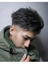 マコ(MACO) スキンフェード×ツイストパーマ