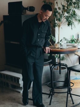 髪が伸びても決まる、計算されたデザイン力で、いつでもカッコいいをキープ。シェービングもできます！