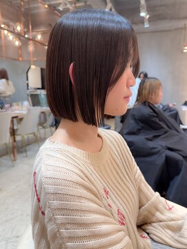 ロンド エスポワール 錦糸町(Lond espoir) 【澤口】ウェーブミディアム似合わせカットメルティカラーボブ