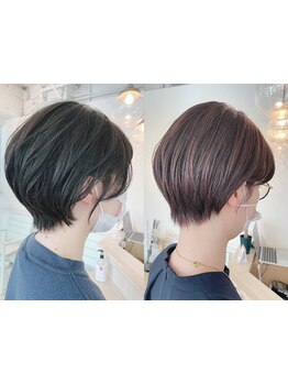 ≪透明感、ツヤのあるカラー≫で白髪をカバー！おしゃれを楽しむ、ワンランク上の白髪染めが人気◎