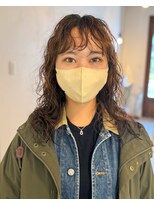 アトリエ ポルト(atelier porto)&nbsp;【porto神戸】酸性パーマ/ミディアムヘア/前髪パーマ