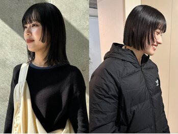 ミュー(miμ)の写真/ボブからロングまで幅広いスタイルに『顔まわりを魅力的に彩るレイヤーカットを』