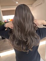 リリット(ReLit)&nbsp;くすみベージュマロンベージュホワイトブロンド細めハイライト