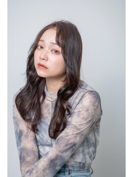 ルフュージュ バイ プロデュース 相模大野店(Refuge by Produce) チョコレートブラウン/ゆるふわウェーブ