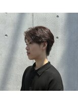 ビューティーリゾート アカヒゲ(Beauty Resort AKAHIGE) センターパート×ブラウンカラー