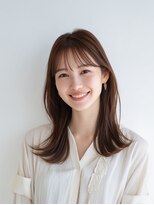 e.m.a プレミアムビューティーサロン 栄駅店(e.m.a PREMIUM BEAUTY SALON)&nbsp;レイヤーカット/イメチェン/外ハネボブ/美髪/ワイドバング/髪型