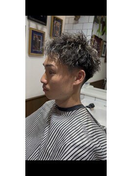 宮崎理容院 メッシュ＆ツイストスパイラルパーマ43