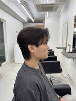 ステージ(STAGE)&nbsp;ダウンパーマ　ニュアンスパーマ　センターパート