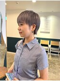 ベリーショート×シルバー