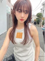 エイチ(H eitf) H【eitf】 原宿 表参道 ロングウルフ/チェリーレッド