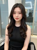 透明感グレージュ◎髪質改善ロングヘア20代