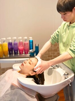 アフェクト(affect)の写真/≪Aujuaソムリエ在籍≫極上のヘッドスパで、頭皮環境を整え血行促進し、健康的な美髪へと導きます☆