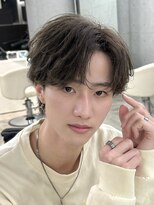 エデアンホンテン メンズサロン(EDEAN 本店 (旧:EDEAN 上通)) 熊本フェザーパーマ 波巻き ツイストスパイラルパーマ ショート