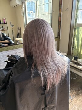 ハイトーン　ピンクベージュ　ホワイトベージュ