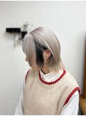 フェイスインナーブラック　ホワイト