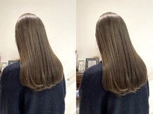 ダブルカラーもホリスティックを使うことでダメージレスでできます！