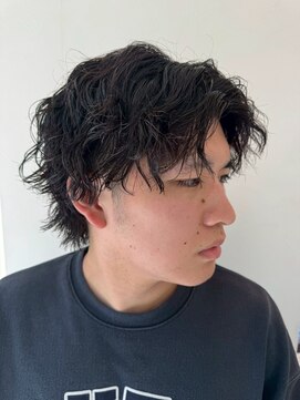 ヘアーオーパス メンズショートパーマ