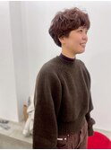 クラゲヘアミニボブ成人式外ハネボブショートカット