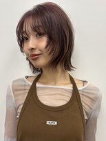 ガーランドギンザ(Garland Ginza)&nbsp;レイヤーボブ　顔まわりレイヤー　ハッシュボブ