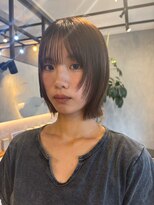 ソウ(sou) 【sou】迫担当 レイヤーボブ 20代30代40代