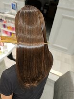 アンドットエス 銀座(and.S) 【髪質改善】【汗に負けない】縮毛矯正で叶う艶髪美人