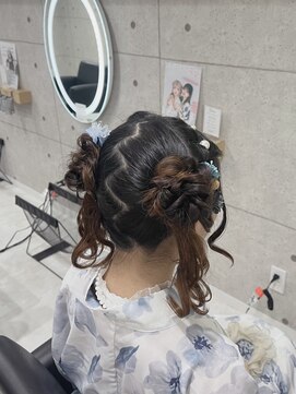 ヘアセットクラン リリー 東梅田店(hair set Clan lily) クラゲヘア