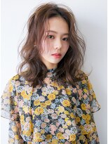 ヘアメイクエイト 丸山店(hair make No.8)&nbsp;【No.8＊岩切祐樹】ほつれミディアム×カーキアッシュ