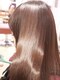 マリブ ヘアリゾート 伊勢崎本店(malibu hair resort)の写真/【ドライのみで艶髪が叶う♪】自信を持っておすすめするエクラスタトリートメントで貴女の髪を芯から補修◎