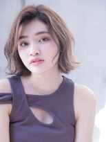 テイラー(Taylor)&nbsp;[Taylor] アッシュブラウン×ガーリーウェーブミディ