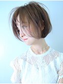 【morio池袋】可愛くて色気のある耳掛け小顔ショート♪