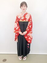 レットリート(RETREAT) 卒業式。着付け＆ヘアメイク