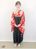 卒業式。着付け&ヘアメイク