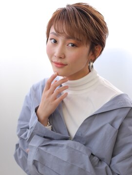 マルシェ(marche) ナチュラル大人キレイなマニッシュショート＊marche田嶋