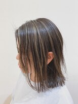 モリオ フロム ロンドン イオンモール 熊本店(morio FROM LONDON)&nbsp;【morio熊本】コントラストハイライト×切りっぱなしボブ.k