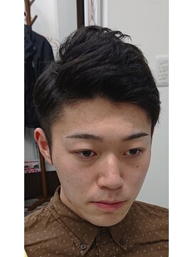 理容室 クリーン(CLEAN) アップバングツーブロック