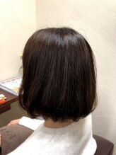 ヘアアンドスパ アブノヴァ(Hair&Spa Abnoba)&nbsp;ふんわりワンレンボブ