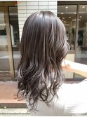 コテ巻きアレンジ×グレージュカラー【千葉】
