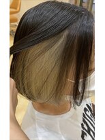 モリオ フロム ロンドン イオンモール 熊本店(morio FROM LONDON)&nbsp;【morio熊本】ハイインナーカラー/ホワイトベージュ.k