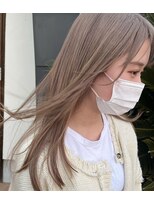 イーゼル ヘア デザイン 名張店(EASEL HAIR DESIGN) white beige