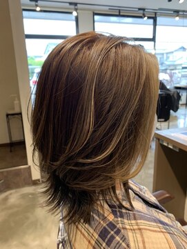 ディードア ヘア ヴィジョン(Ddoor hair vision) くびれレイヤー×フェイスフレーミング