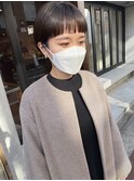 【二階堂光孝】オン眉ショートバング似合わせカット大人女性人気