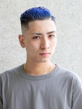 にもう ドラゴンバング　スキンフェード　BLUE2