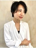 ショートヘア/前髪あり/20代/30代/堺東