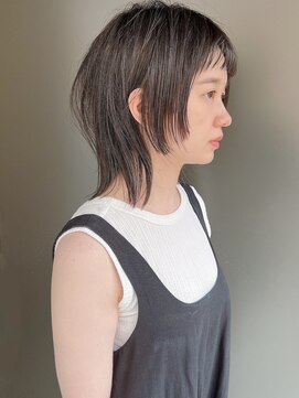 ラウンジ モリオ イケブクロ(Lounge MORIO Ikebukuro) 【morio池袋】ウルフショートバング♪