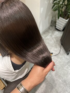 テラスヘア センダイ(TERRACE hair SENDAI) 艶髪ミディアム【イノアカラー使用】