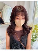 ラベンダーグレージュxレイヤー