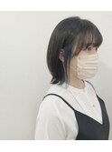 イメチェンイヤリングカラーネイビーアッシュ